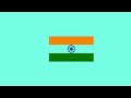 Indian Flag Blue Screen