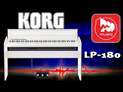 Обзор цифрового пианино Korg LP-180