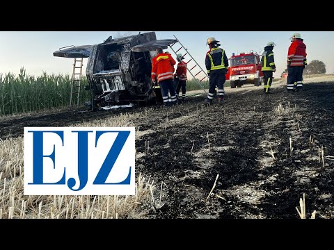 Maschinenbrände im Wendland halten die Feuerwehr in Atem