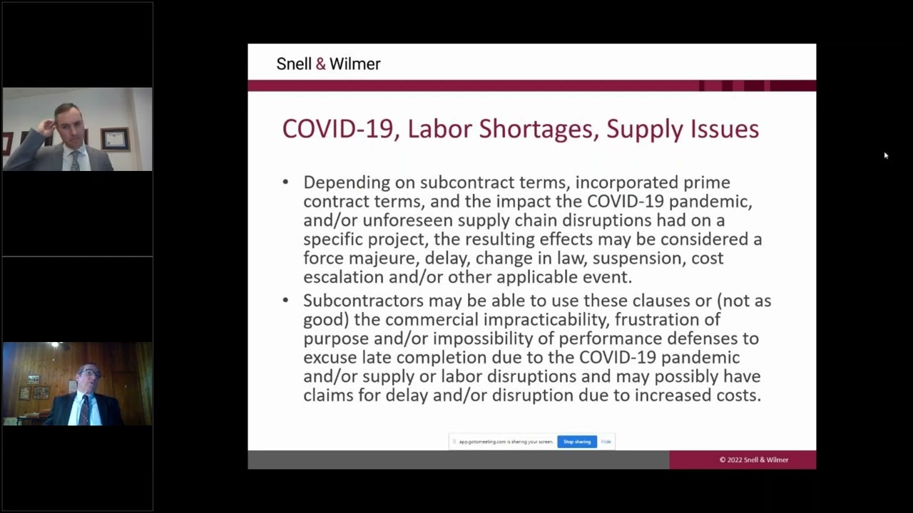 Delay and Disruption Claims