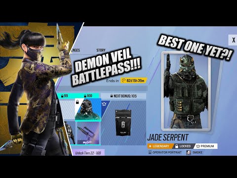DEMON VEIL BATTLEPASS!!! - Rainbow Six Siege