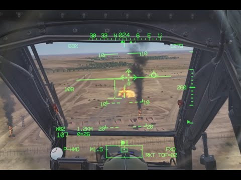DCS Apache - The art of rockets and guns