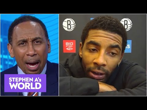 斯蒂芬-A.迴應凱里-歐文的新聞發佈會，解釋他缺席籃網的原因｜斯蒂芬-A的世界 (Stephen A. reacts to Kyrie Irving's press conference explaining his Nets absence | Stephen A's World)
