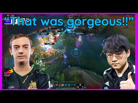 Showmaker Pro View As He Hits The 5 Man Azir Ult On G2!!!