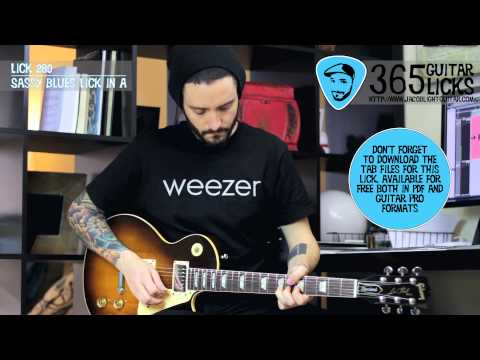Lick 280/365 - Sassy Blues Lick in A | 365 Guitar Licks Project