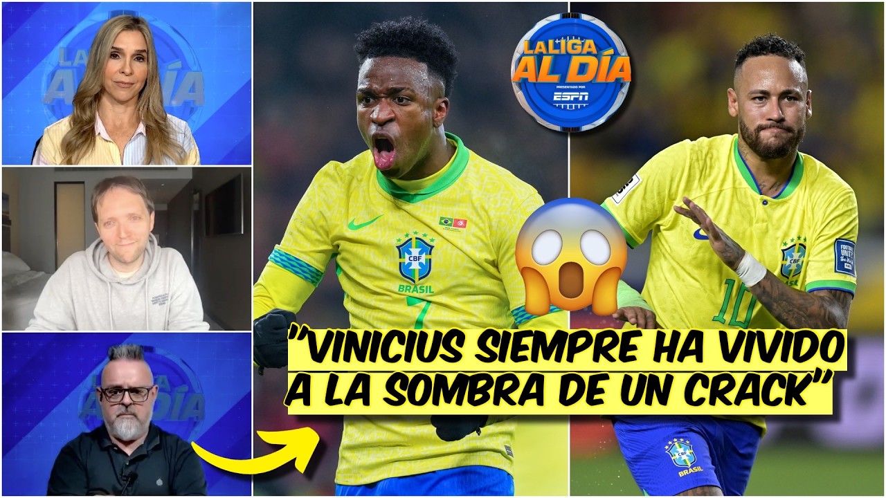 VINÍCIUS NO TIENE LIDERAZGO para GUIÁR a BRASIL en el MUNDIAL 2026, ¿cierto o no? | La Liga Al Día