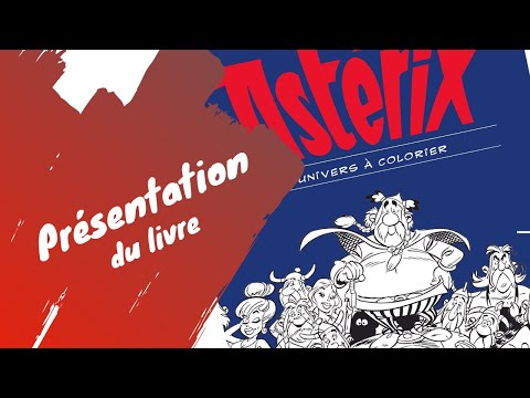 Review - Astérix - Présentation du livre de coloriages