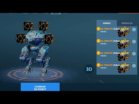 Ultimate Orkan Frozen Leech drone Glider | War Robots Gameplay