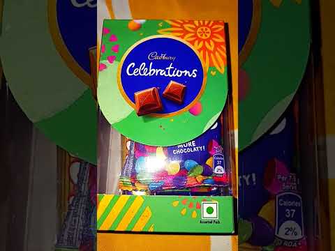 Cadbury Celebrations box unboxing