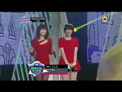 [121220] MCD Christmas Special Stage - f(x) 1,2,3