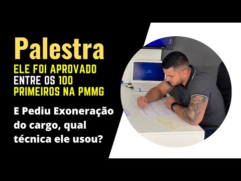 Palestra Gratuita - Ele usou passou com 17 anos na PMMG e Revela a Técnica que Ele Usou.