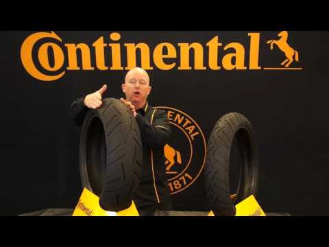 thumbnail video image 2 of Llanta 200/55 ZR 17 M/C (78W) TL Continental ContiSport Attack 3, 2 of 3