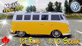 Maisto 1:10 Scale VW Samba RC Van 1st Run