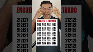 Si descubres el infiltrado en 5 segundos, ERES UN GENIO...