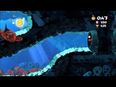 Rayman Origins (1080i HD) Walkthrough Part 85 - Beware of Mini-Murray - Time Trial (1:07)