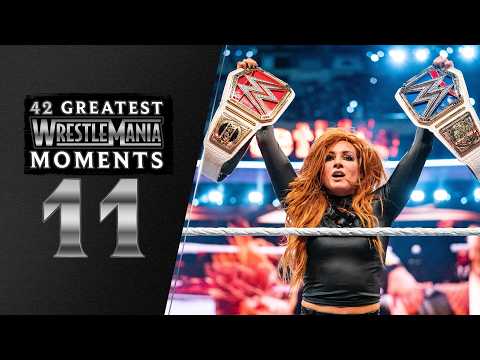 Becky Lynch wins first women’s main event | WrestleMania 35: 42 Greatest WrestleMania Moments