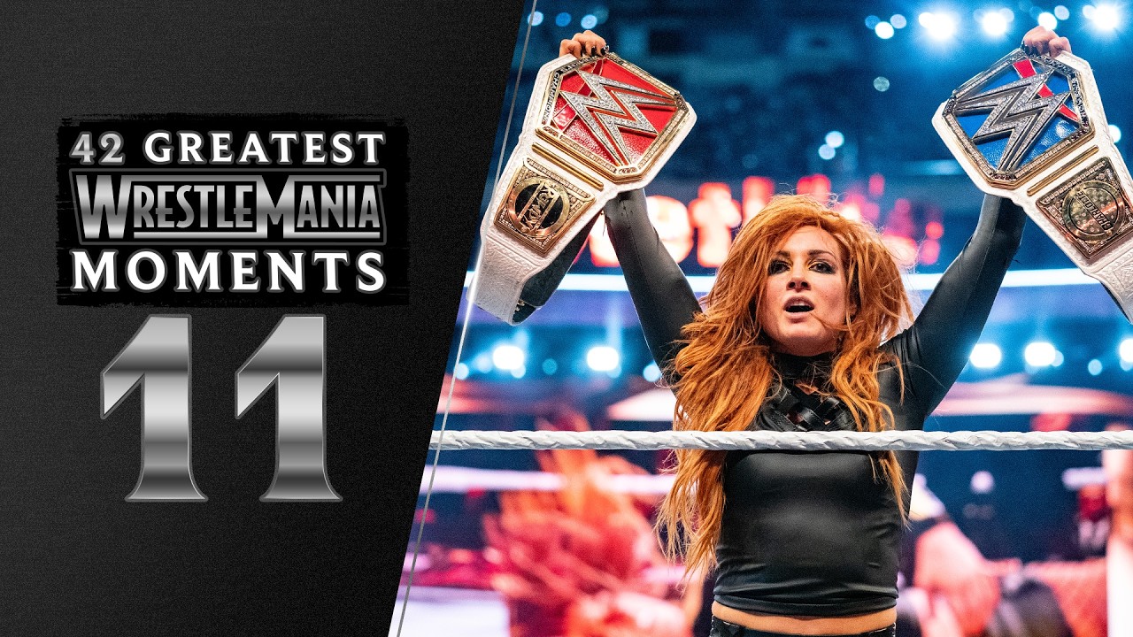 Becky Lynch wins first women’s main event | WrestleMania 35: 42 Greatest WrestleMania Moments