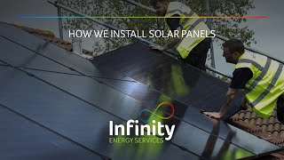 Preview of How Infinity Energy Services install solar panels in a day.