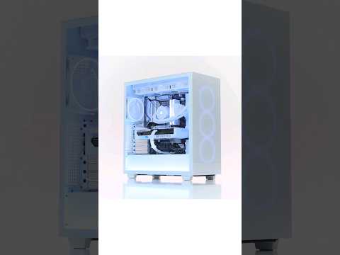 BRAVOTEC GUARDIAN 5100M 화이트 감성 게이밍 PC 🤍#7800X3D #RTX4060Ti #gaming #pc #desktop #pcbuild