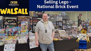 Selling Lego Investment at Walsall National Brick Event Convention 28th April Festival