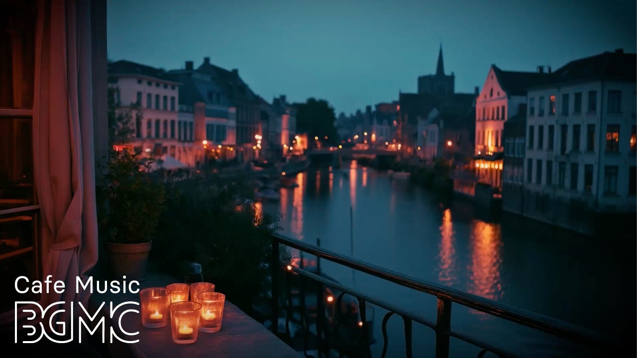 August Waterside Cafe Jazz - Twilight Coffee Music for Work and Relax