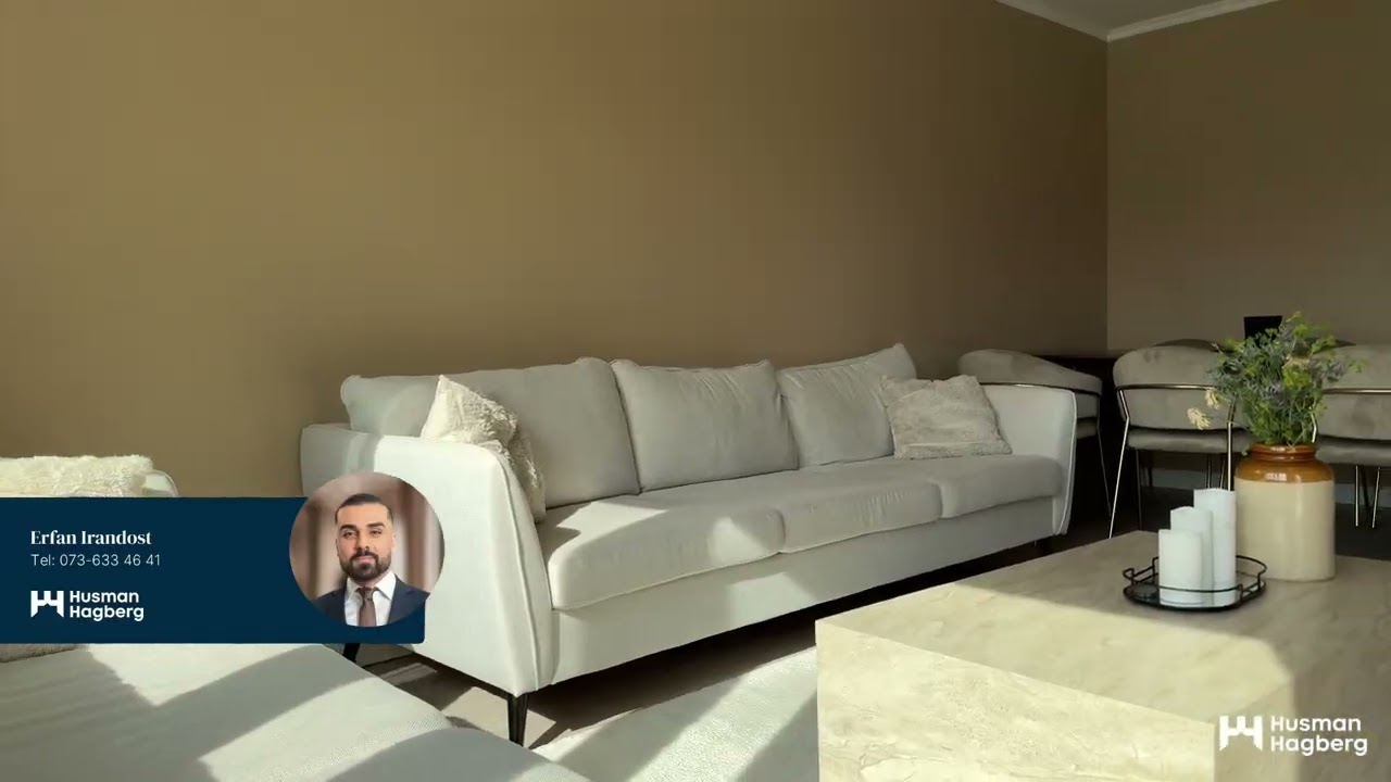 2 rum Lägenhet på Vänortsstråket 61B Tureberg Sollentuna kommun - video