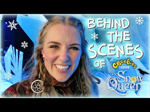 Behind the Scenes of CBeebies The Snow Queen! | Maddie Moate