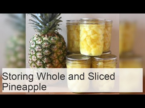 Pineapple Storage: Fridge, Slices, & Shelf Life (100 characters)