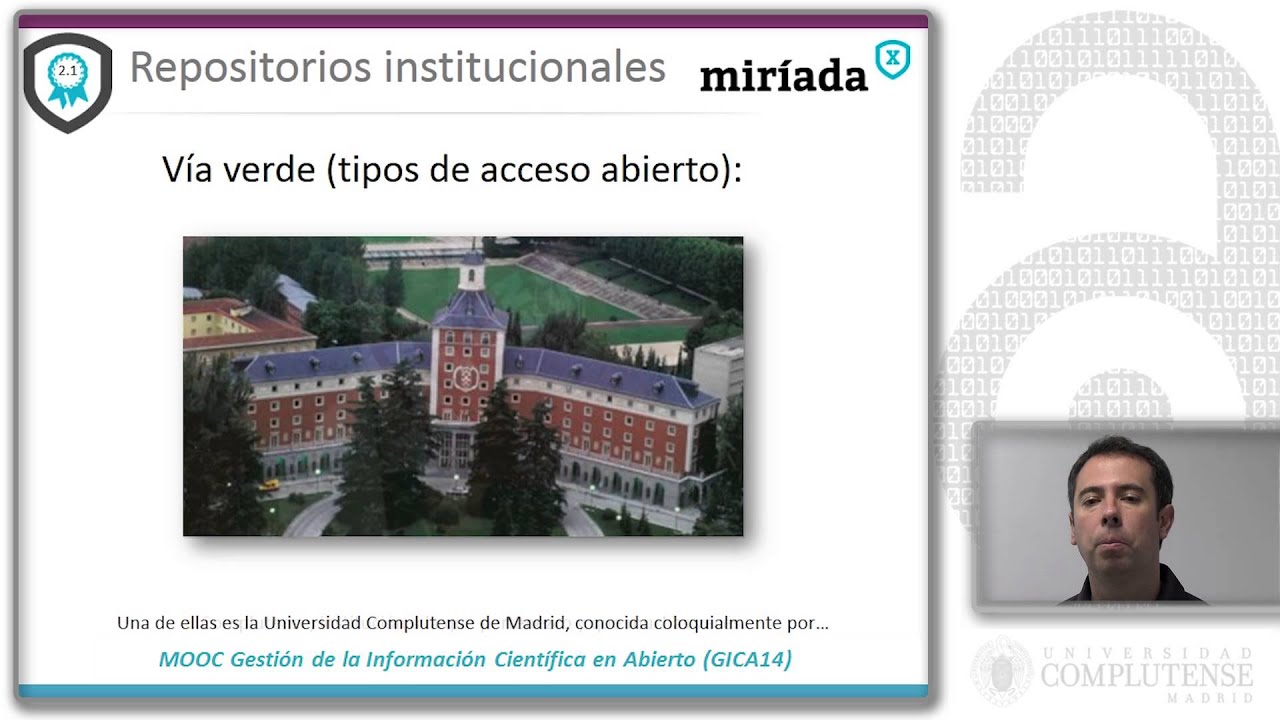 [MOOC] - GICA 14: Repositorios institucionales
