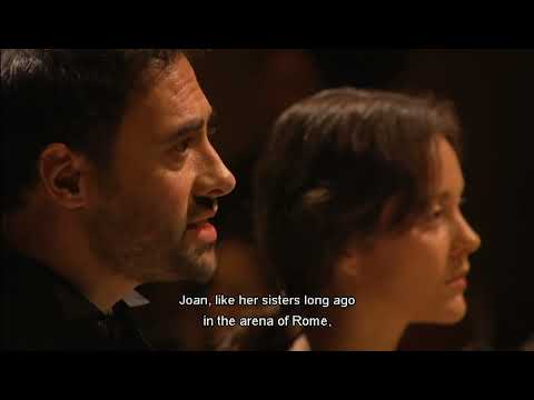 Jeanne D'Arc Au Bucher - (1936) Arthur Honegger - 2012 Concert Performance with Marion Cotillard
