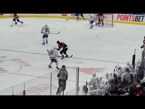 Leafs’ Prospect Mac Hollowell Shift vs Senators