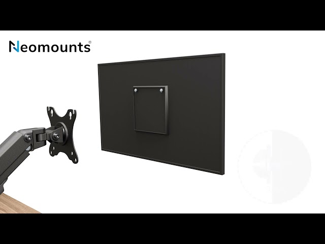 Video teaser for Neomounts FPMA-D650BLACK monitor desk mount - full motion