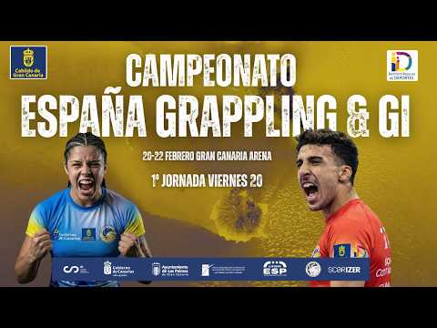 🏆 MAT E VIERNES REFEREE CAMPEONATOS DE ESPAÑA DE GRAPPLING U15/U17/U20/VETERANOS 2026
