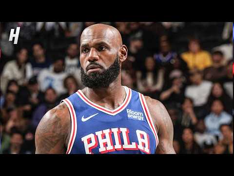 LeBron James Gets His FIRST Bucket as a Sixer 🔥