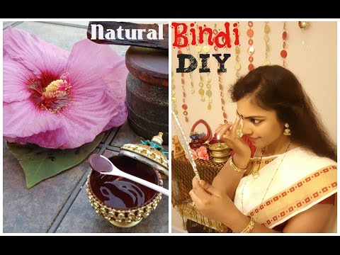 How I make 100% natural Liquid Kumkum Bindi at home (बिंदी)