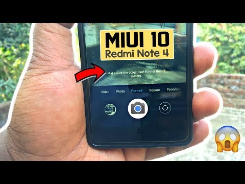 How to Enable Portrait Mode on Redmi Note 4 with Miui 10 (No Root)