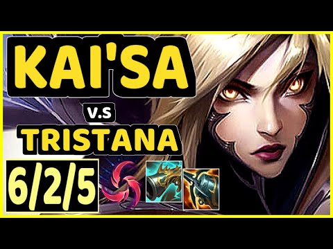 THEUSMA (KAI'SA) vs TRISTANA - 6/2/5 KDA BOTTOM ADC GAMEPLAY - BR Ranked MASTER
