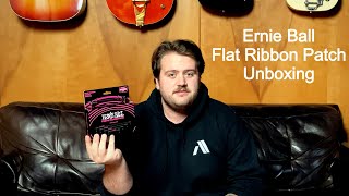 Video thumbnail for Ernie Ball || Flat Ribbon Patch Cable Unboxing || by Marc Gantenbein