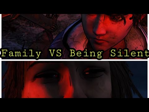 Telling Lilly She is Family VS Being Silent: Walking Dead Final Season - Episode 2
