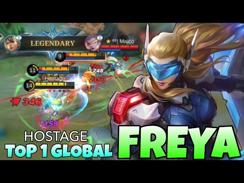 BRUTAL FREYA! Aggressive Gameplay | Top 1 Global Freya Gameplay | Freya Best Build 2022 | Mlbb