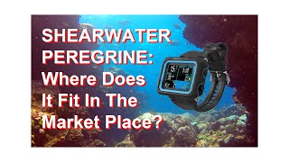 Shearwater Peregrine Launch: Where does this dive computer fit in the market?
