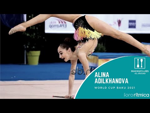 Alina Adilkhanova (mazas/clubs) - World Cup Bakú 2021