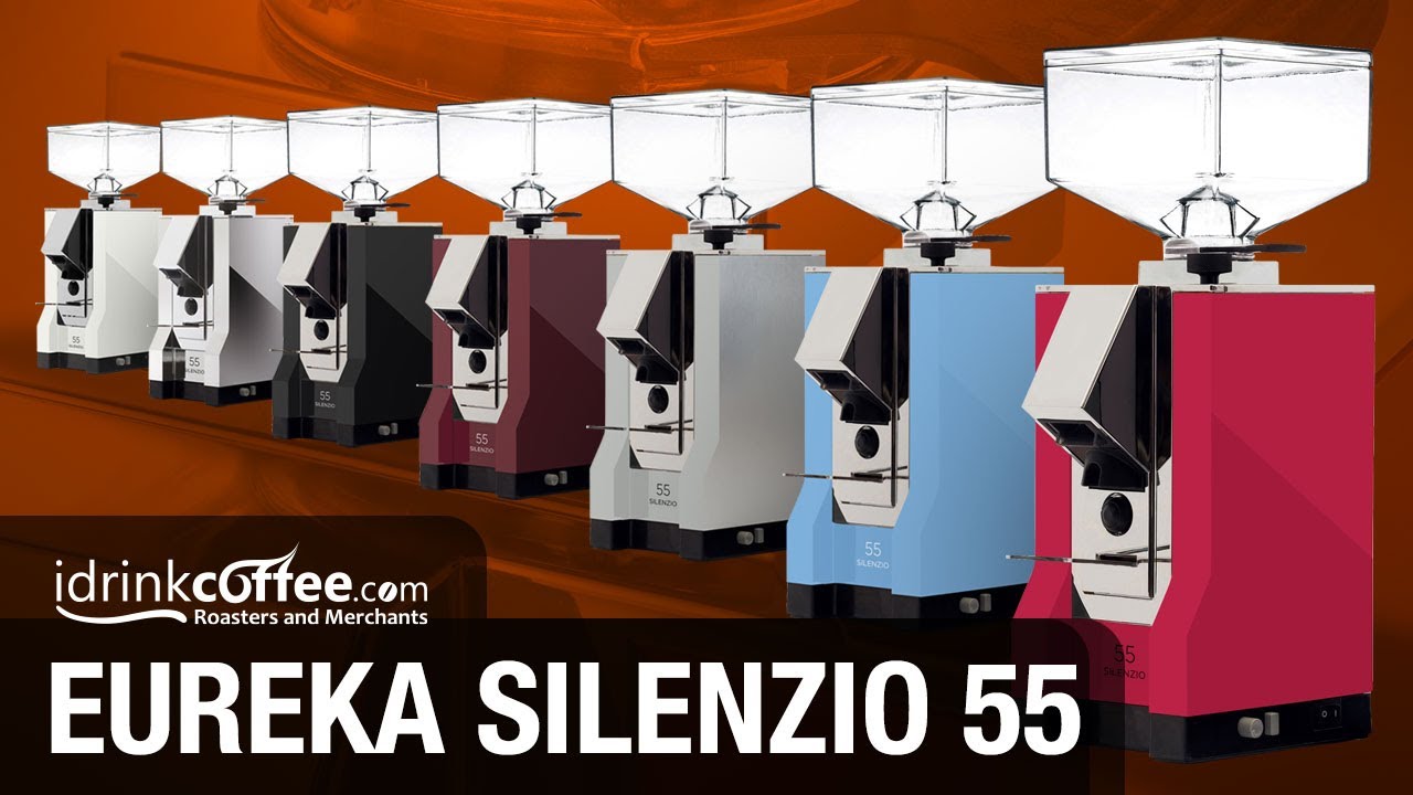 Eureka Mignon Silenzio 55 Grinder - Pale Blue video