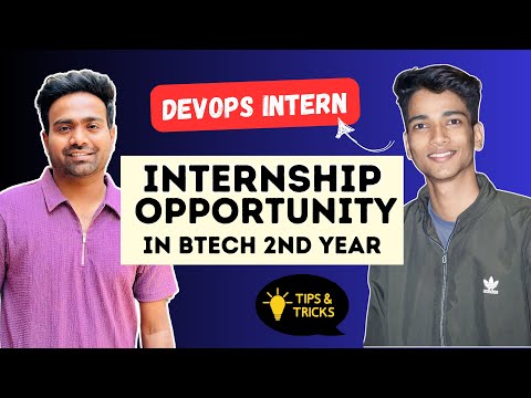 He Cracked DevOps Internship in 2nd year of college - YouTube