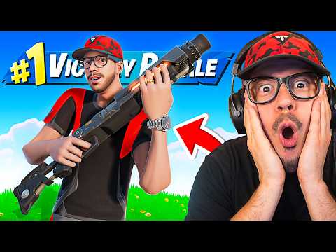MY FIRST WIN With MY ICON SKIN! (Typical Gamer)