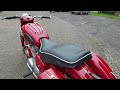 1955 TRIUMPH SPEED TWIN AT RUSSELL JAMES MOTORCYCLES WALK ROUND AND START UP