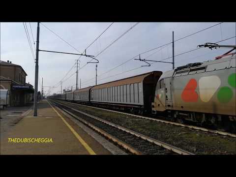 E.190 C.F.I. TAURUS CON CARRI MERCI H IN TRANSITO A PONTECURONE.  (AL) SAB. 8 - 2 - 2020.