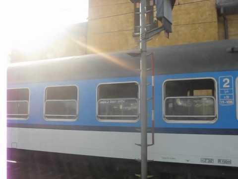 Odjezd vlaku Sp 1698 - Ústí nad Labem hlavní nádraží