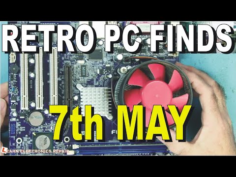 Learn Electronics Repair 29 Gigabyte GA H55M S2V Asrock G31M GS Motherboards a Mystery AGP GPU