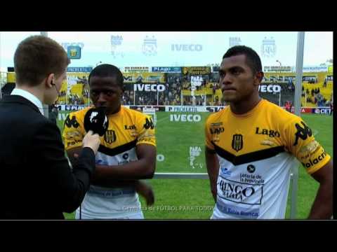 Borja: "Pegan mucho acá". Olimpo 2 - Tigre 1. Fecha 2. Torneo Primera División 2014. FPT